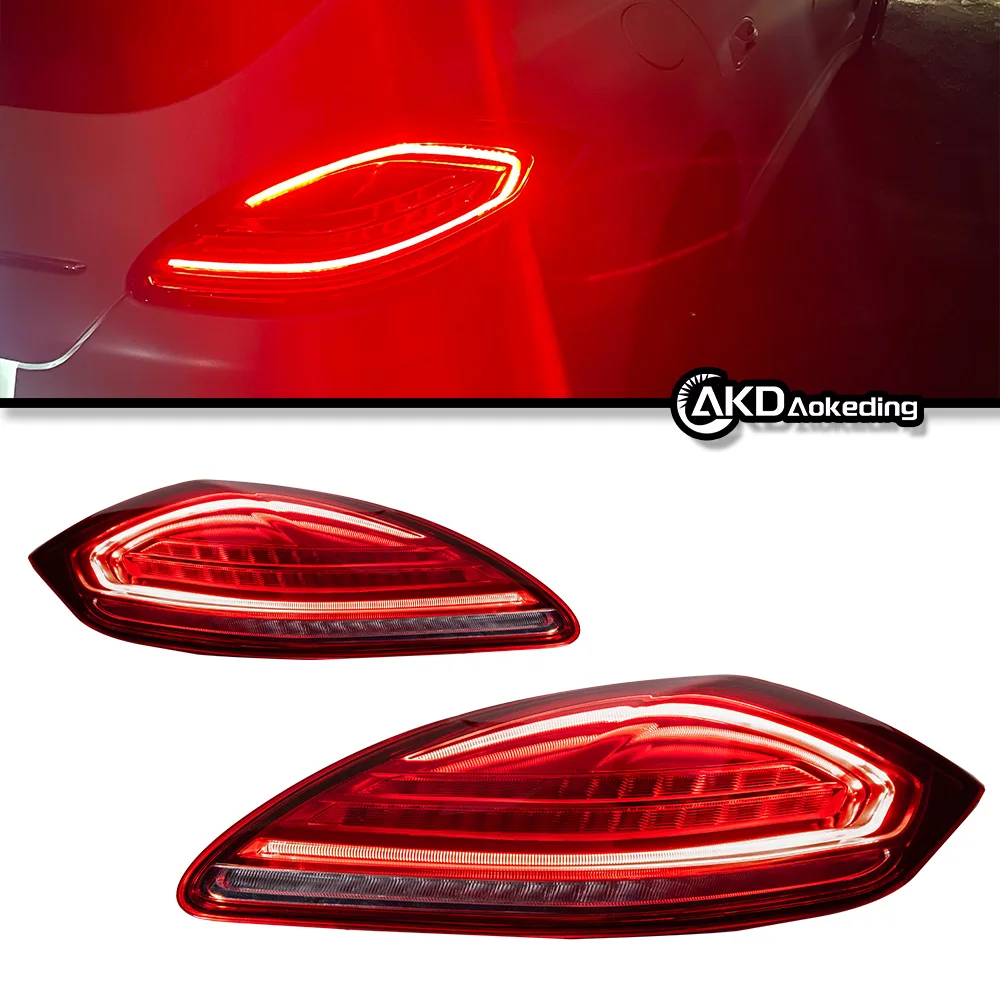 

Автозапчасти для Panamera, светодиодный задний фонарь 2010-2013 970, новейший стиль, сигнал рулевого управления, стоп-сигнал заднего хода, автомобильные аксессуары, модифицированные