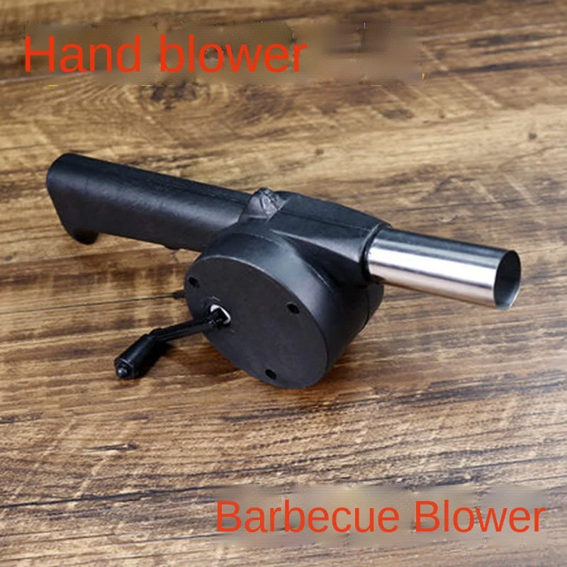 

Portable Manual Air Blower For Barbecue Camping Fire Making - Essential BBQ Tool For Outdoor Cooking And Camping Gear