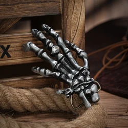 Western Belt Buckle Initial Vintage-Cowboy Rodeo Silver Large Skull Belt Buckle for Men Women