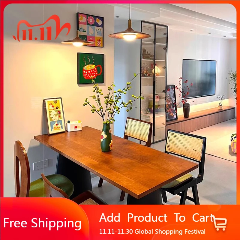 

Living Room Designer Dining Table Garden Restaurant Lounge Camping Dining Table Modern High Mesas De Comedor Kitchen Furniture