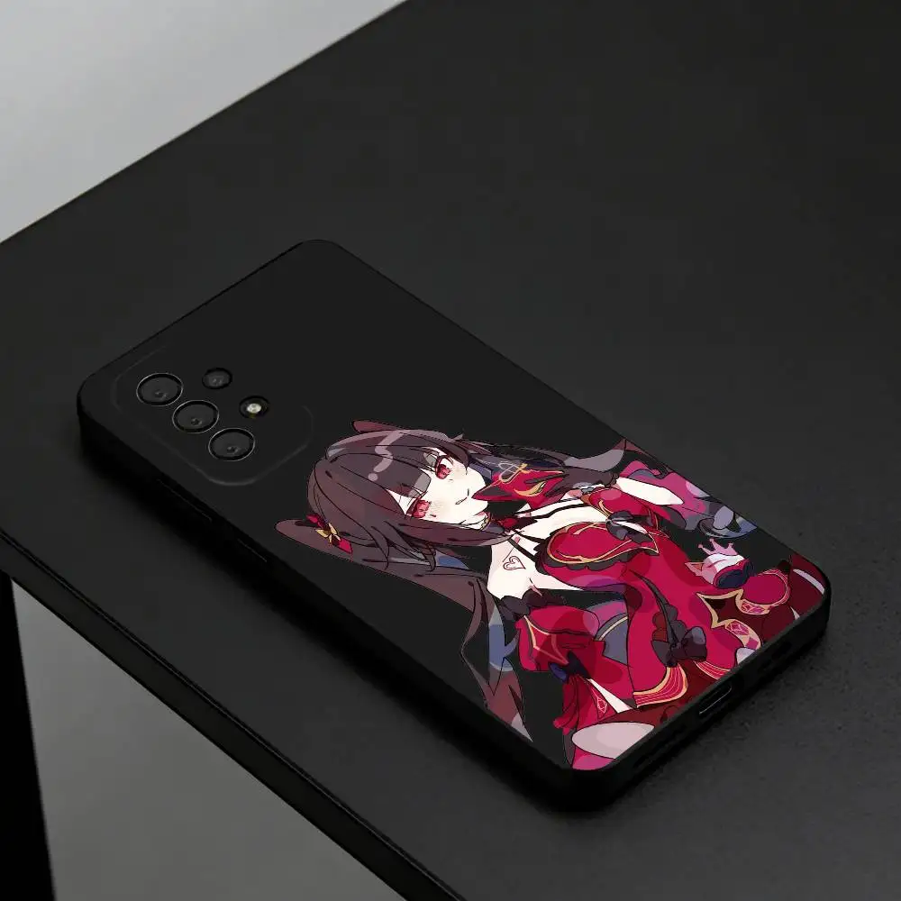 Honkai Star Rail Sparxie Phone Case For Samsung S26,S25,S24,S23,S22,Plus,Cover  Black Shell