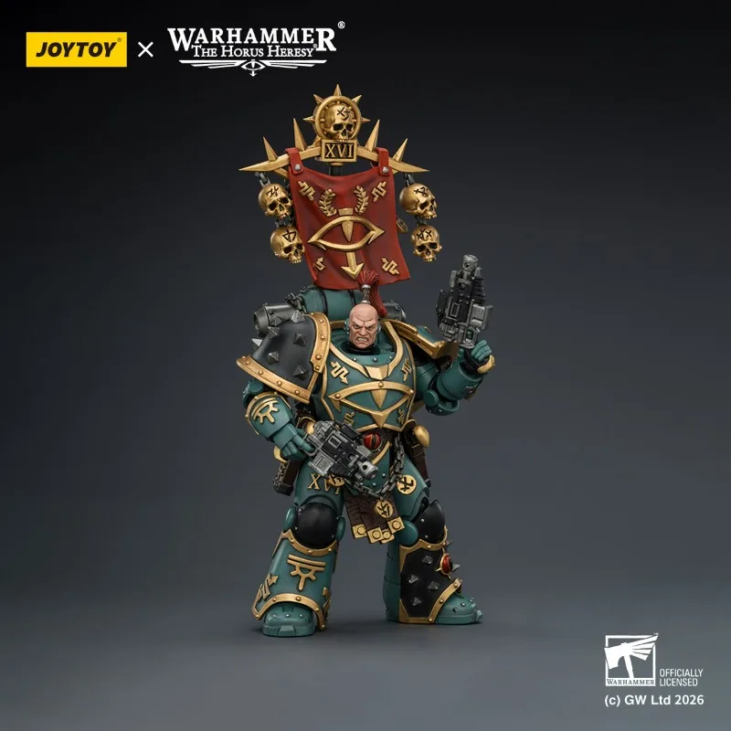 

JOYTOY Sons of Horus Vilen Ashurbanipal True Son Master with Serpent Axe 1/18 Scale Articulated Action Figure Shipping in May