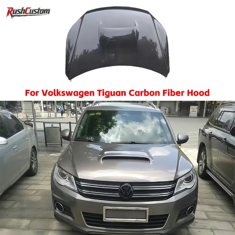 

For Volkswagen Tiguan Carbon Fiber Hood High-Quality Automotive Engine Cover