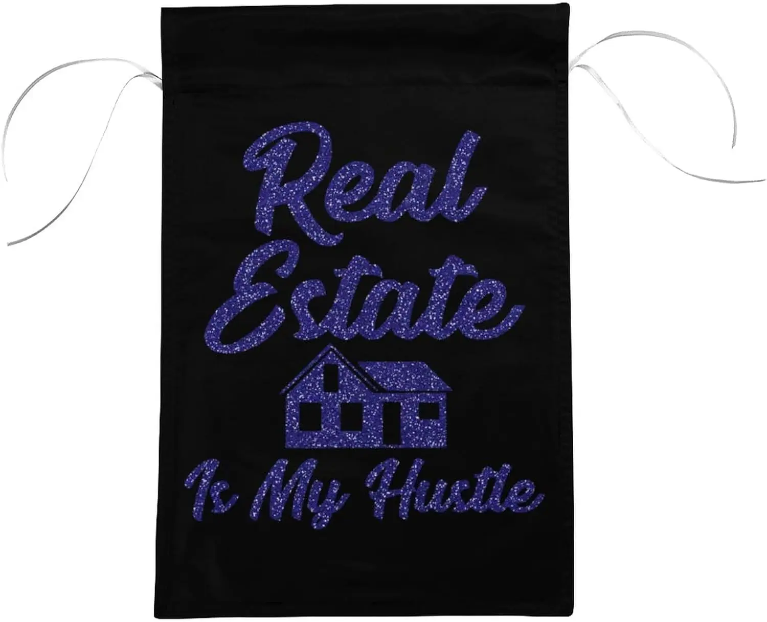 Real Estate is My Hustle Small Garden Flag 12x18 Double Sided Welcome Flag House Flag Decor for Outside Welcome Autumn Yard