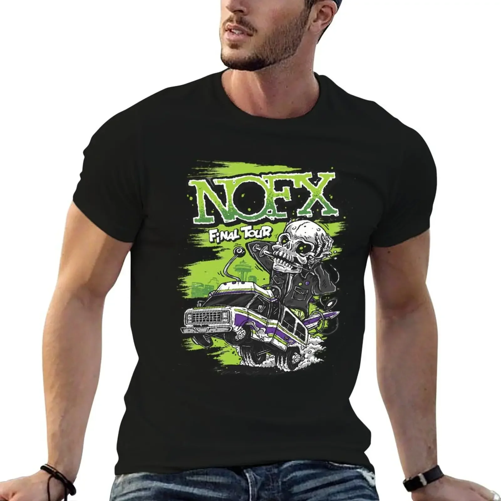 

Nofx T-Shirt boys animal print aesthetic clothes black t shirts for men