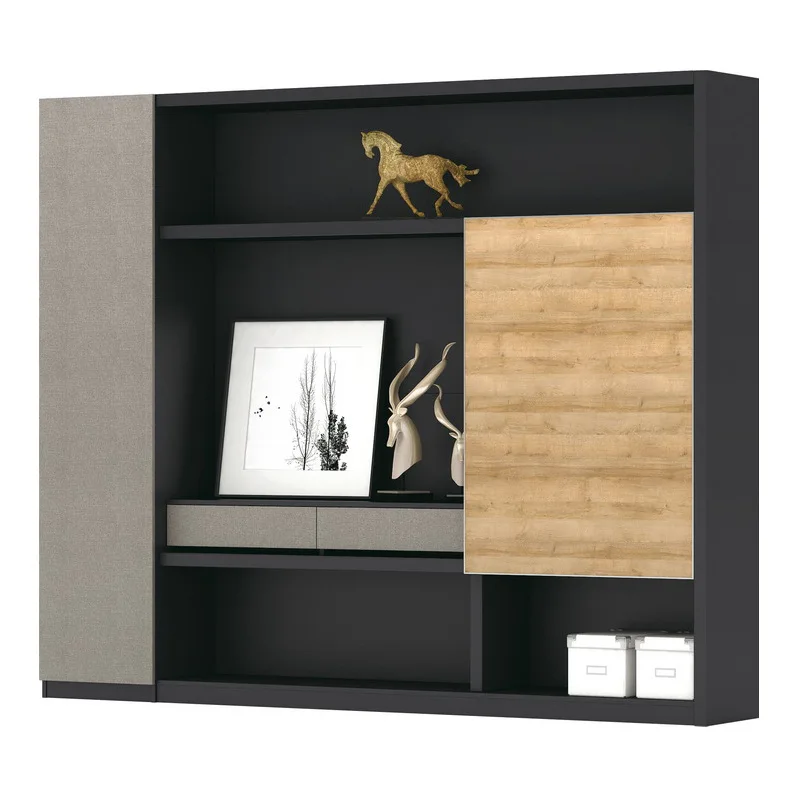 

Office Office Furniture Hanging Wardrobe Office Wooden Financial File Cabinet Data High Cabinet Bookcase