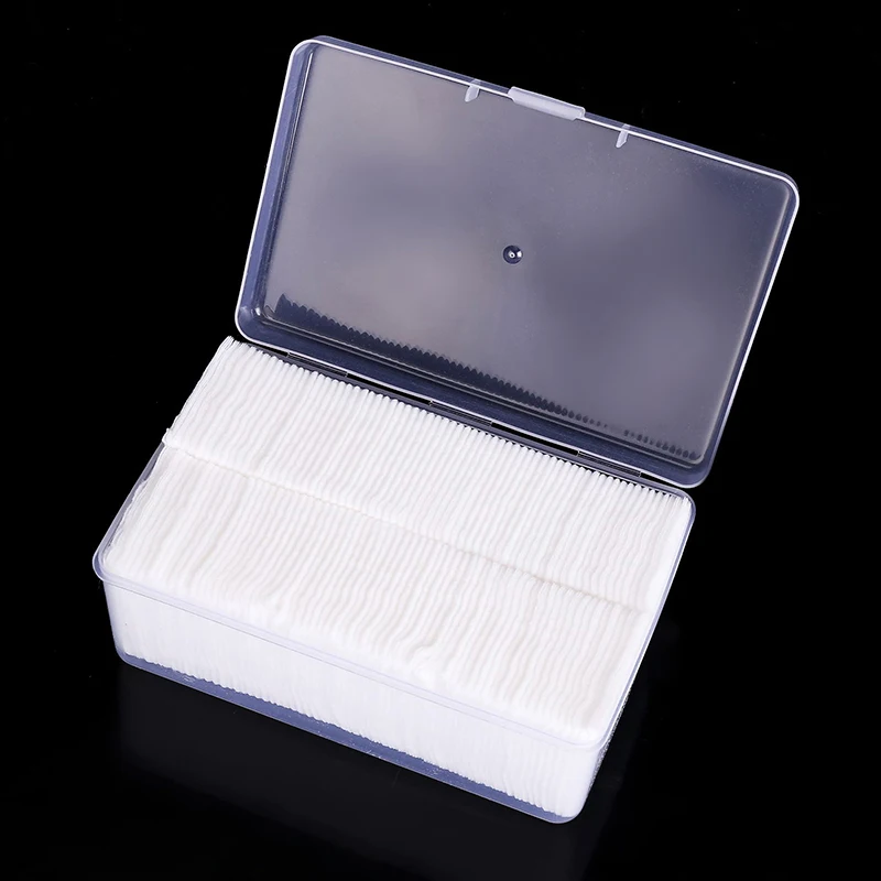 Caja de almacenamiento de bastoncillos de algodón con tapa transparente, organizador de maquillaje, contenedor de almacenamiento de tarjetas Idol de sesión fotográfica multifuncional, caja a prueba de polvo