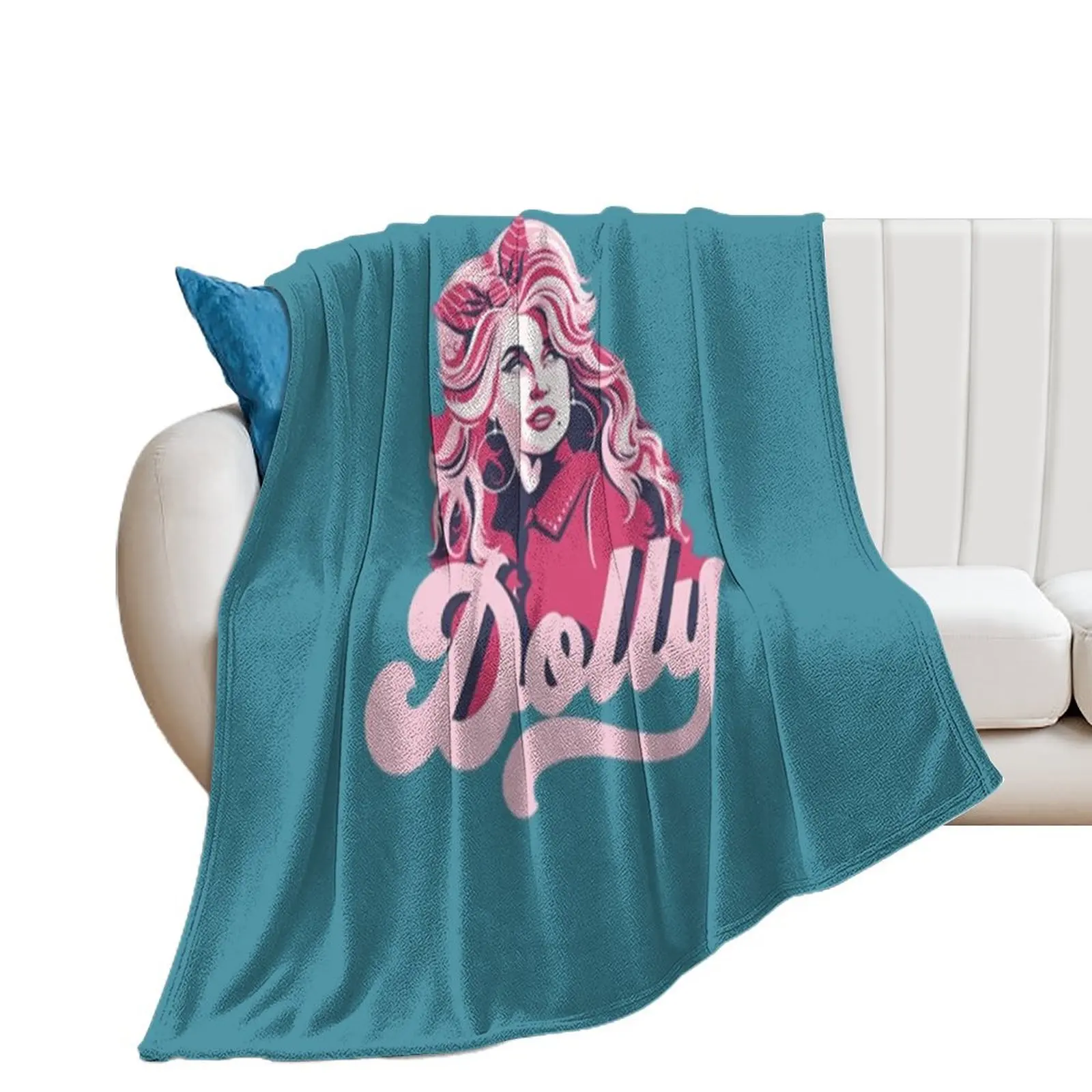 

Dolly Love and Life Throw Blanket Furry blankets ands Blankets