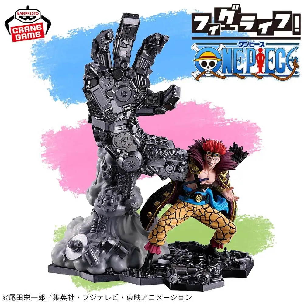 

В наличии подлинная BANPRESTO Fig Life One Piece Eustass Kid Figure аниме модель игрушки