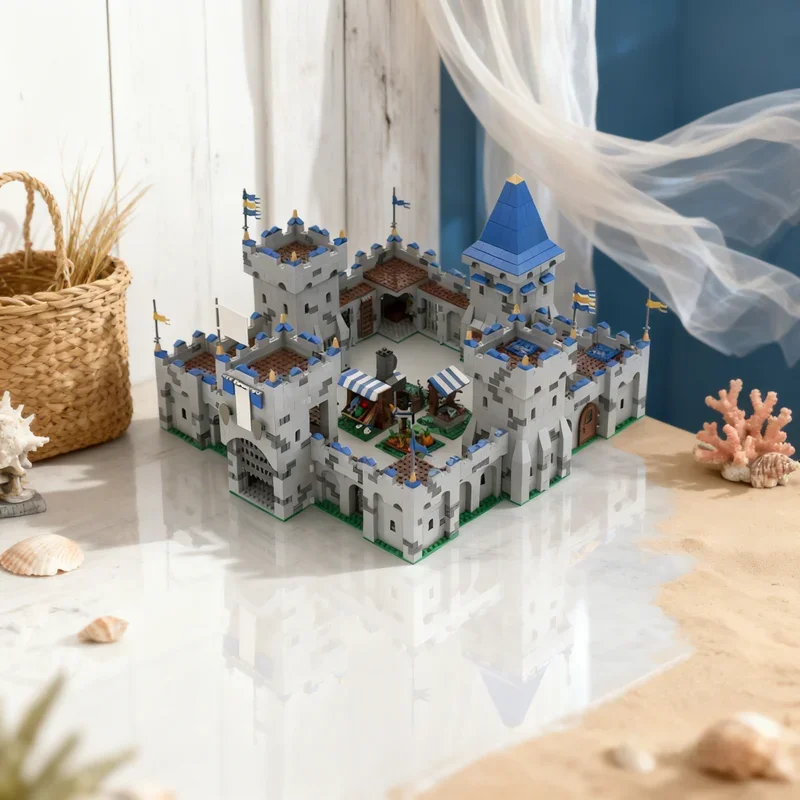 

3758pcs MOC Full Castle Another Modular Streetscape Model Building Blocks Architecture Toys Christmas Gifts Education Kids Toy