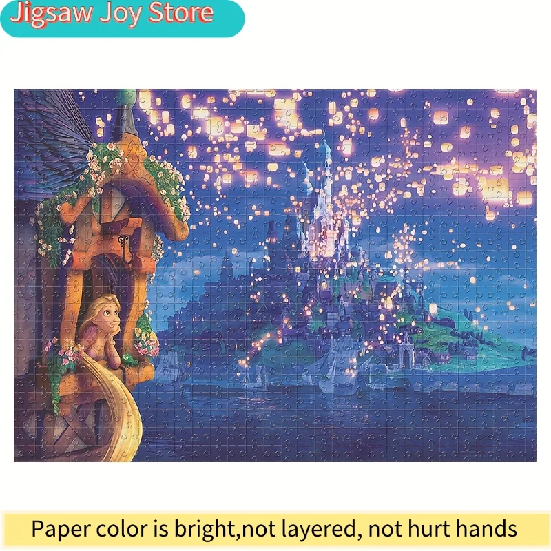 1000pcs Puzzle Suitable for Adults & - Challenging Wall-Mountable Game with Thick Cardboard Pieces, Seamless - -Themed Room De