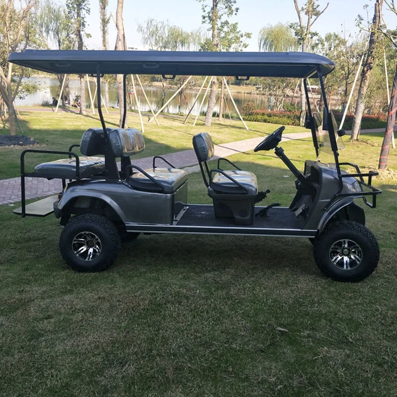 Factory Wholesale New Energy Vehicle Parts Accessories Golf Bag Cart 60V 72V Electric Car Adult Golf Cart Chassis view 2