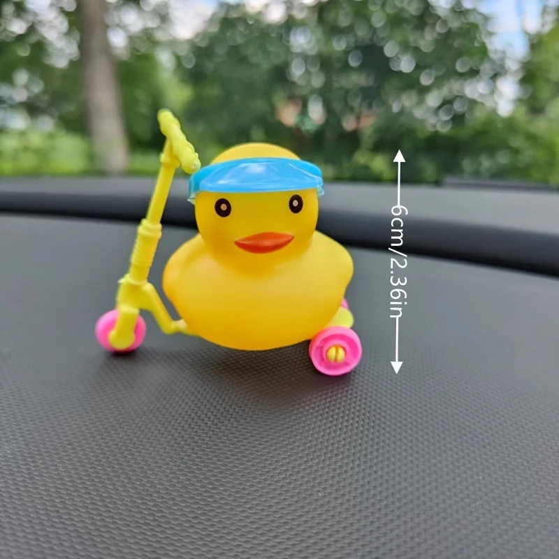 Car Rubber Duck Car Duck Decoration Dashboard Car Ornament for Car Dashboard Decoration Accessories