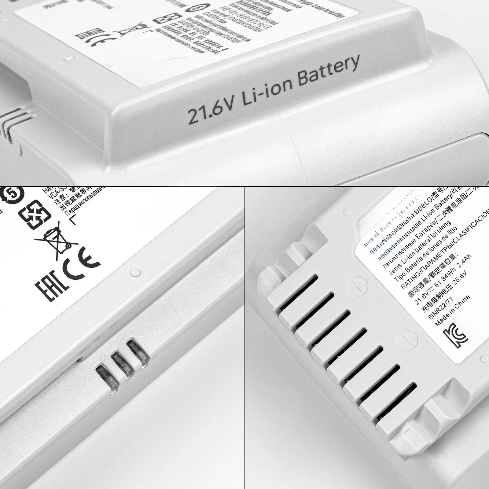 For Samsung Jet 90E Pet, 70 Turbo, 70 Pro, 70 Complete VCA-SBT90E Vacuum Cleaner Battery