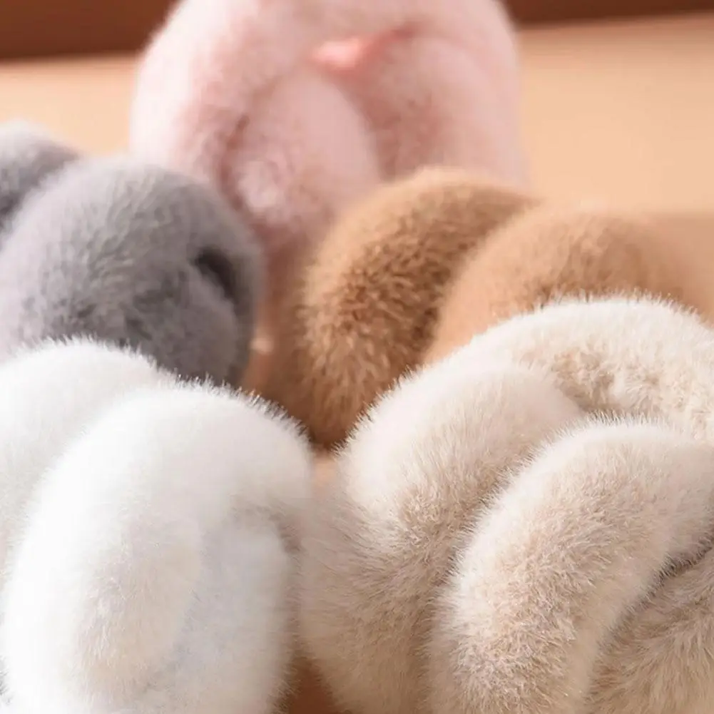 Thickened Warm Ear Muffs Foldable Unisex Winter Ear Protection Anti-freeze Cold Proof Ear Pads for Autumn And Winter