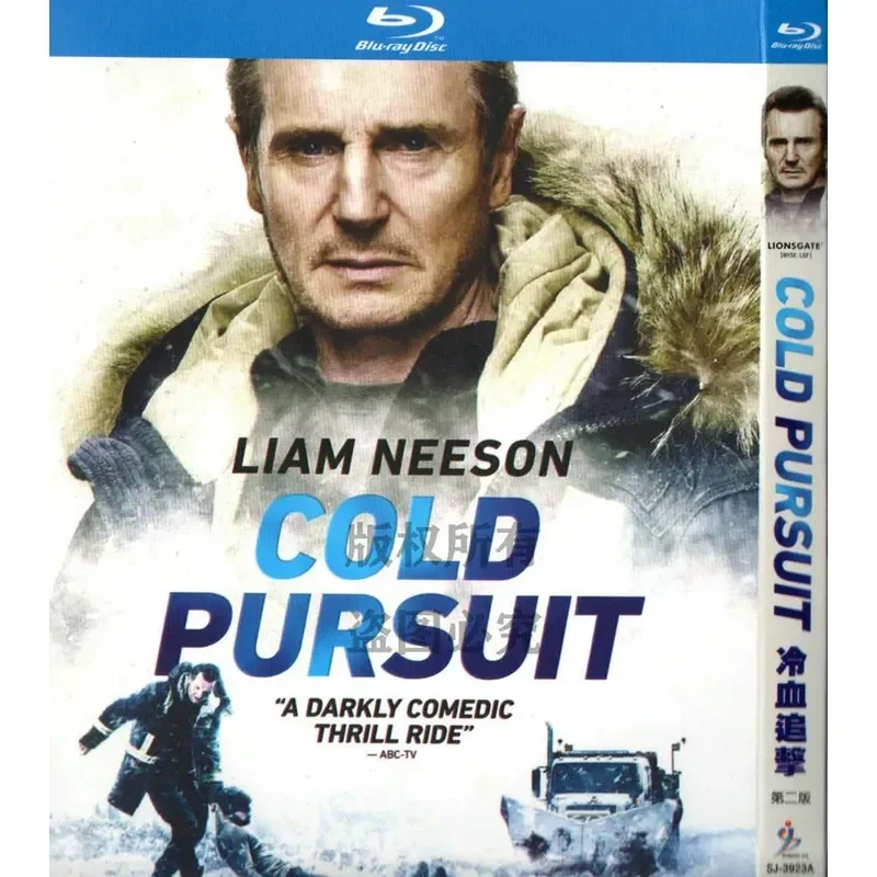 BD Blu-ray Liam Neeson Action Thriller Movie Cold Blood Pursuit 1080p High Definition 1 Disc