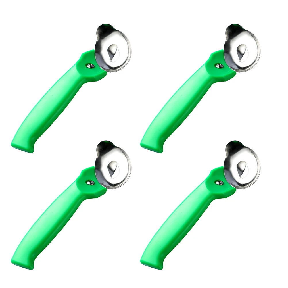 

4pcs Sliced Noodles Cutter Stainless Steel Paste Cutting Tool Non-Slip Handle Heat Insulation Kitchen Gadget Home Noodles Maker