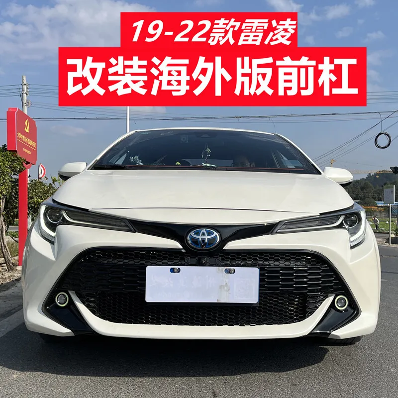 

Suitable for 2019-2025 Levin Modified Front Bumper Sport Grille Full Body Kit