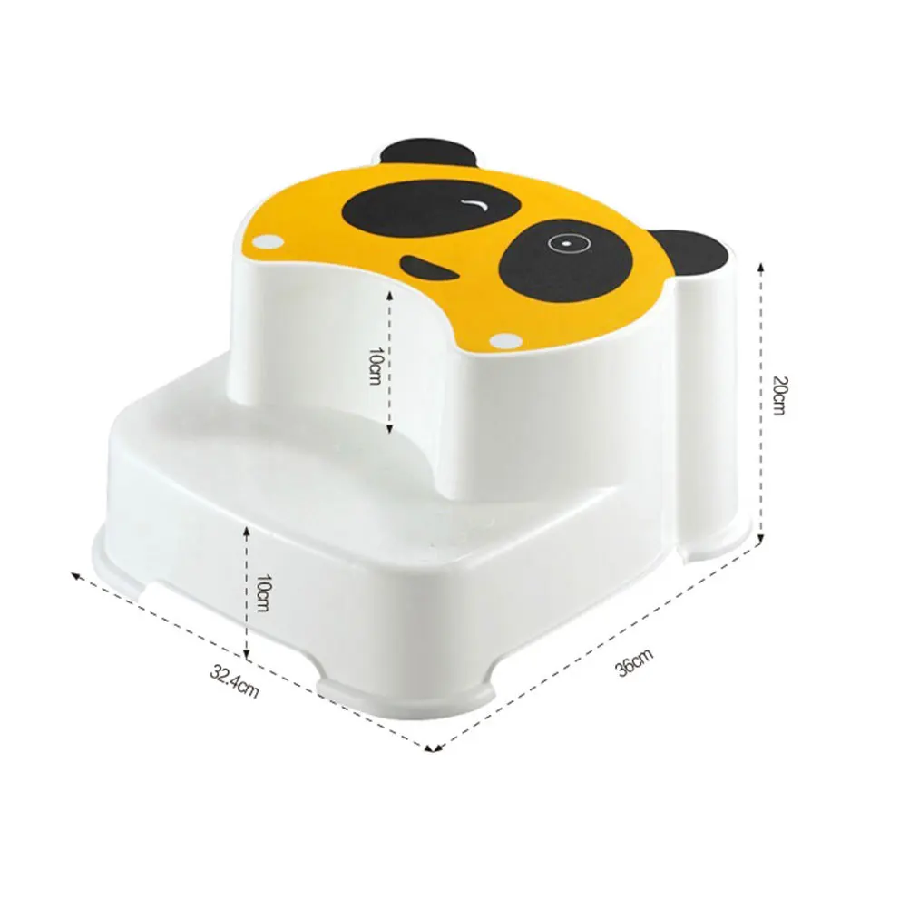 1Pcs Kinder Auto Design Nicht-Slip Schritt Hocker Cartoon Hocker Doppel Schicht Fußstütze für Kinder Badezimmer Kinder hocker