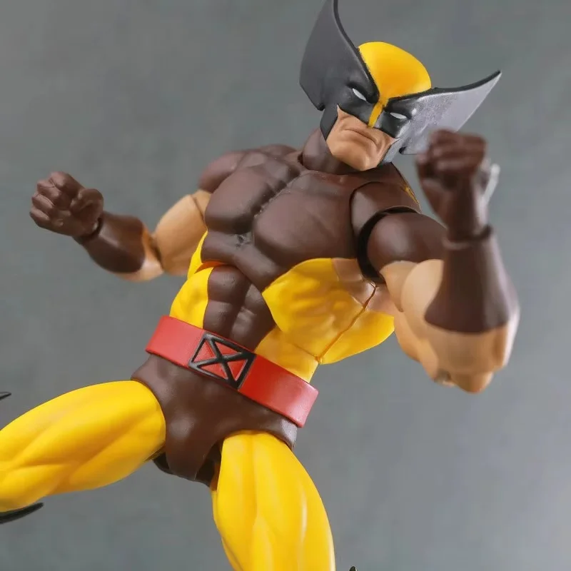 En Stock Wolverine Deadpool figura de Anime móvil Mafex 138 Deadpool 3 figura de acción de película modelo estatua juguetes regalos de navidad