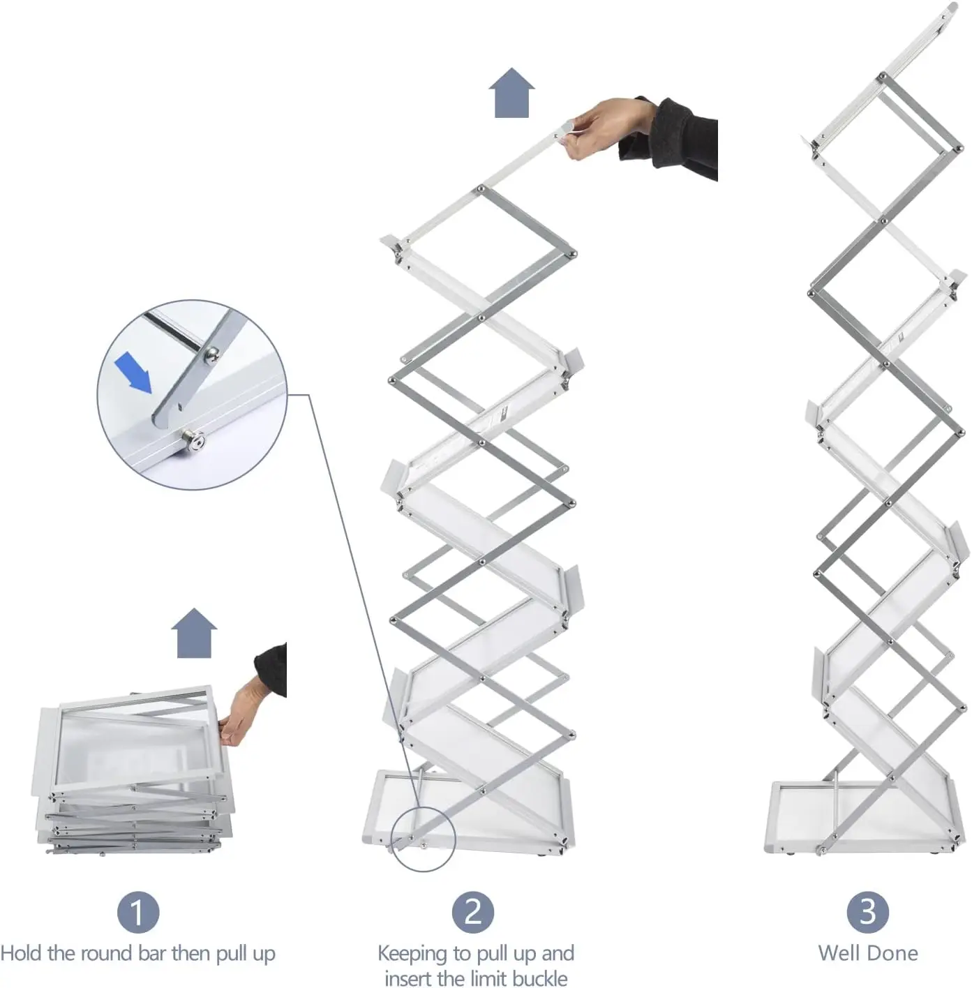 porta-riviste-pieghevole-espositore-per-brochure-scaffale-per-catalogo-con-borsa-per-il-trasporto-adatto-per-esposizioni-commerciali-uffici-reta