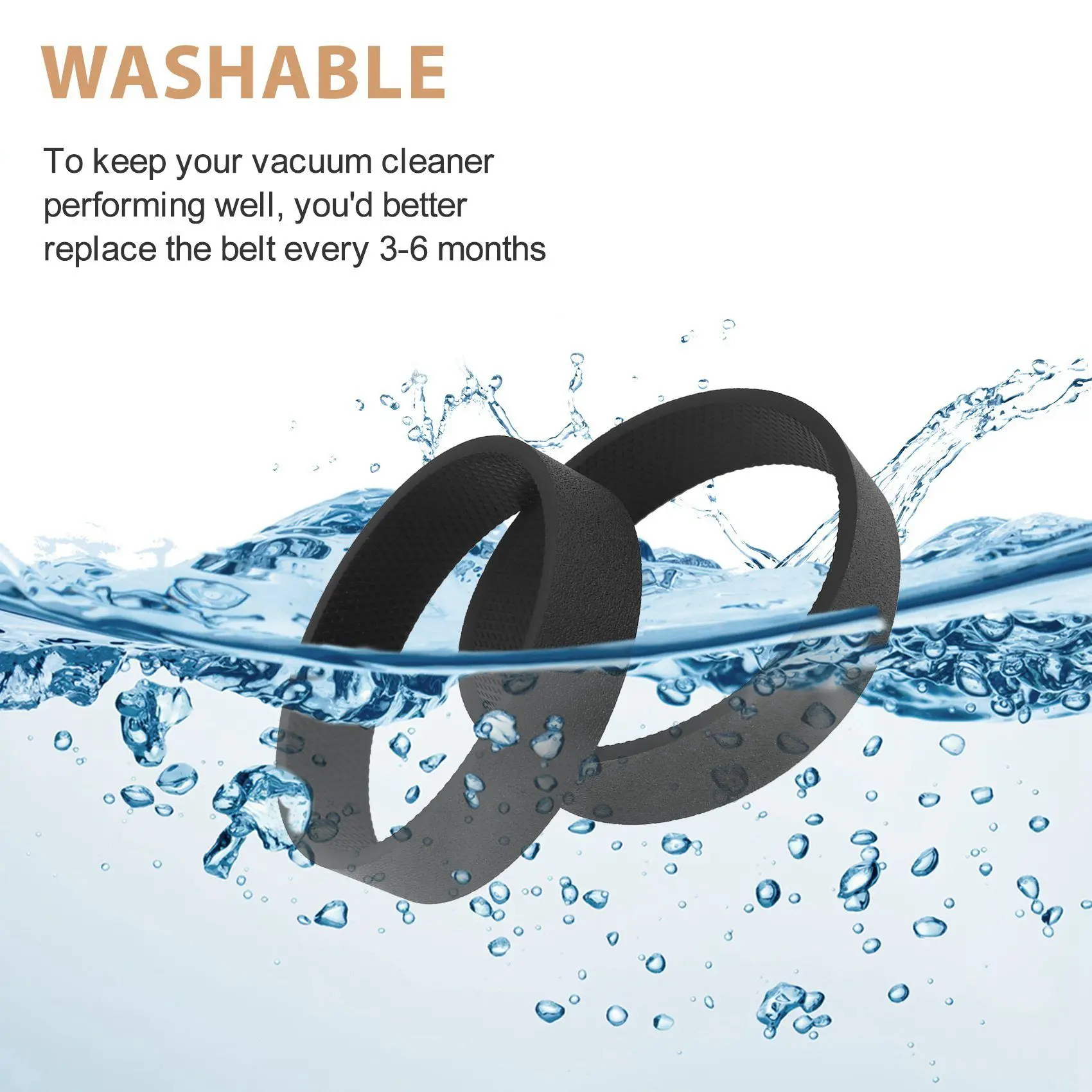 Сменный ремень для пылесоса Kirby G3 G4 G5 G6 G7, 12 шт., 301291