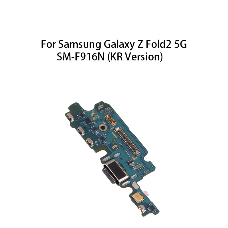 

org Charging Flex For Samsung Galaxy Z Fold2 5G SM-F916N (KR Version) USB Charge Port Jack Dock Connector Charging Board