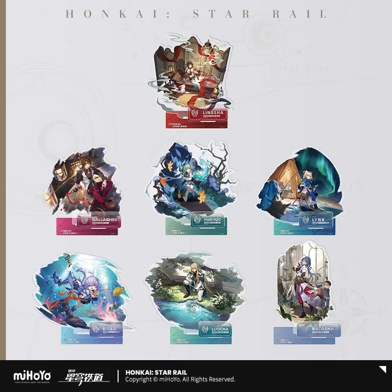 

Game Honkai Star Rail Official Genuine Product The Abundance Official Art Series Acrylic Stand Halloween Christmas Gift Ornament