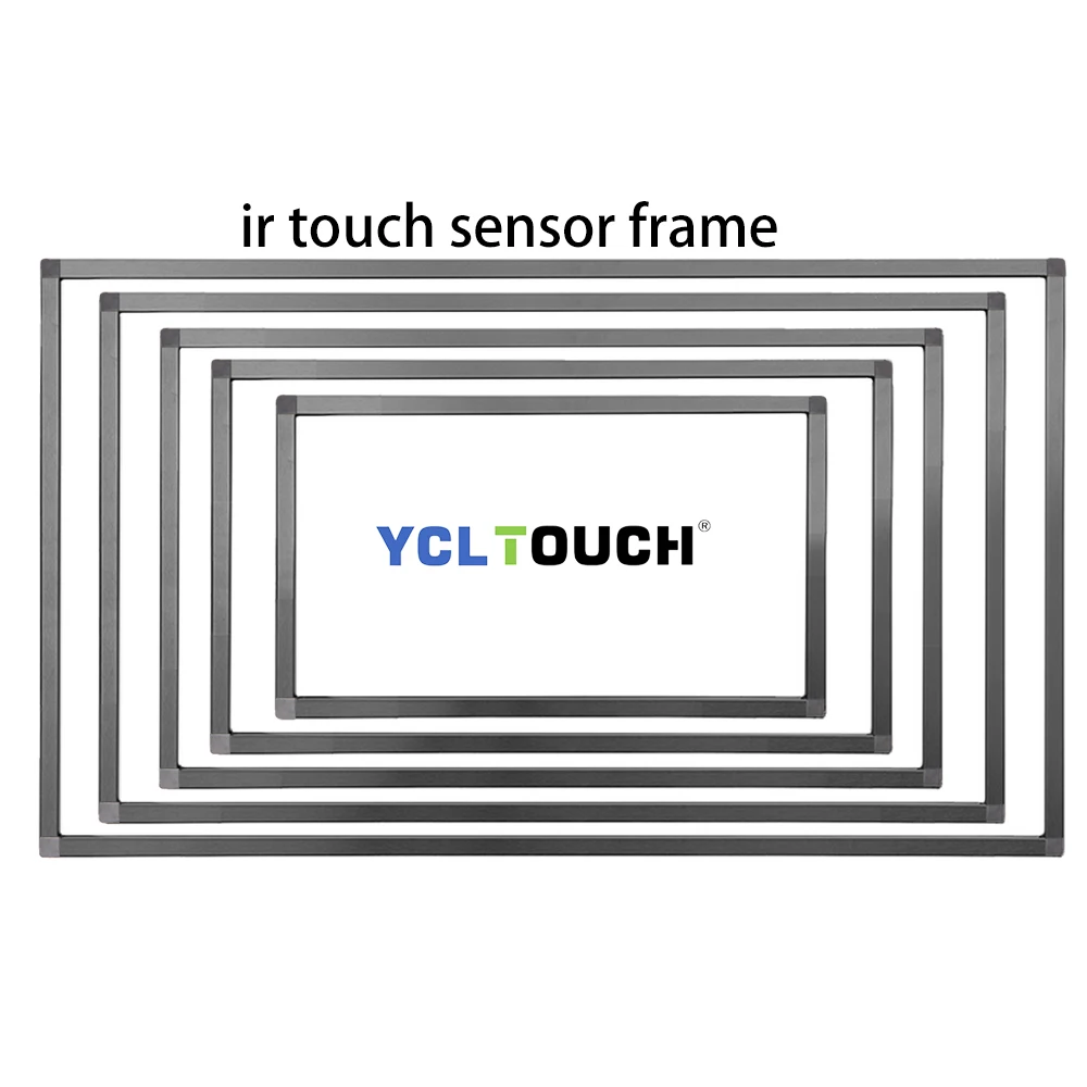 YCLTOUCH 적외선 터치 디스플레이 프레임, 공장 직접 USB 플러그 앤 플레이, 55 인치