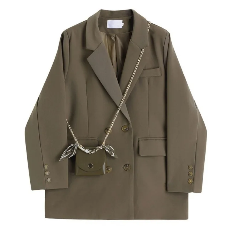 Manteau imbibé pour femme, saison de printemps et d'automne, nouveau style Académie, style coréen, tendance, nouveau, 2023