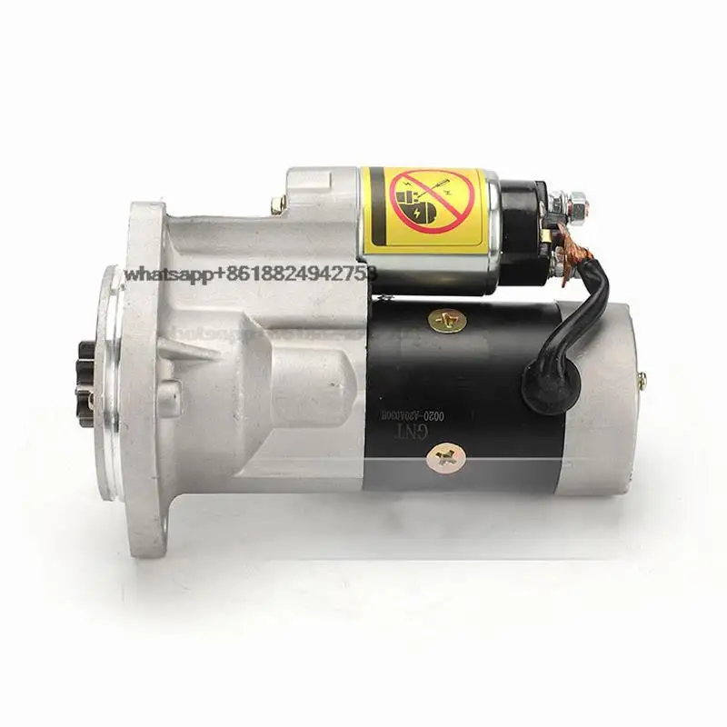 Hot sale 12V starter motor 2 holes 9T 2.3KW  4TNV94 for excavator