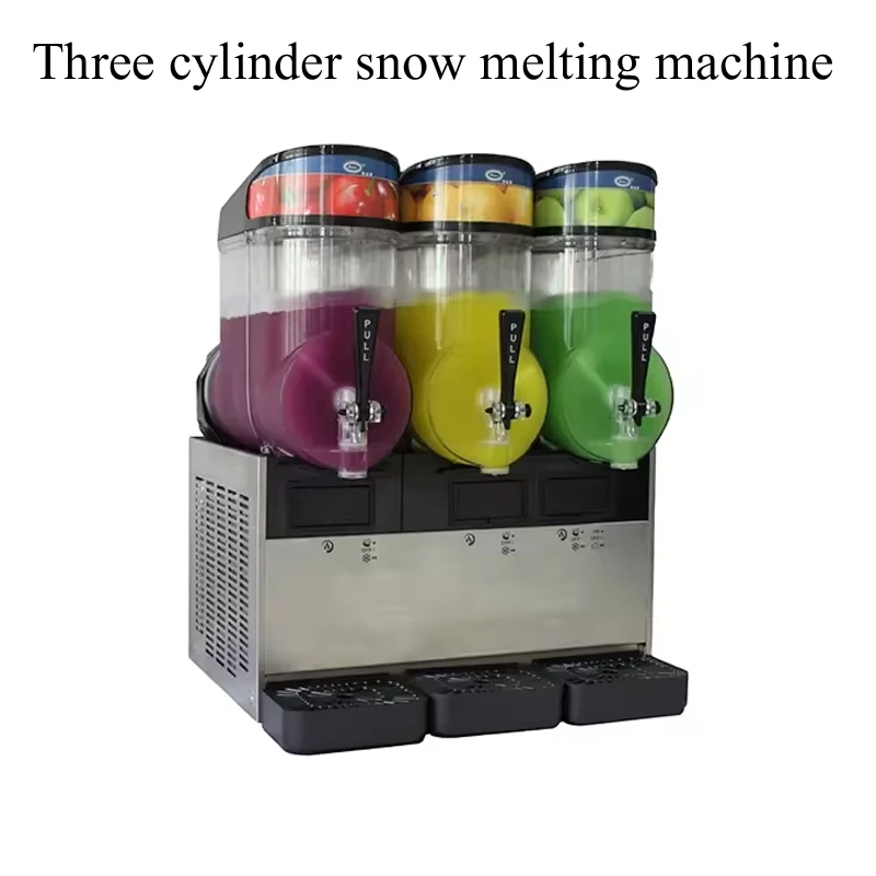 Commercial Frozen Drink Slush Slushy Making Machine Smoothie Maker Electric Snow Melting Machine