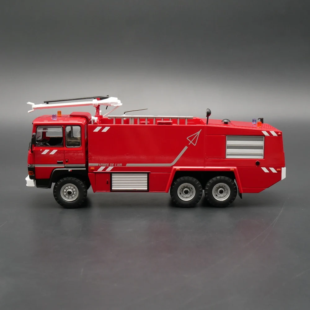 Ixo-Camion pompier en mousse Thomas 440, 6x6, moulé sous pression, modèle de voiture en métal, véhicule jouet, 1:43