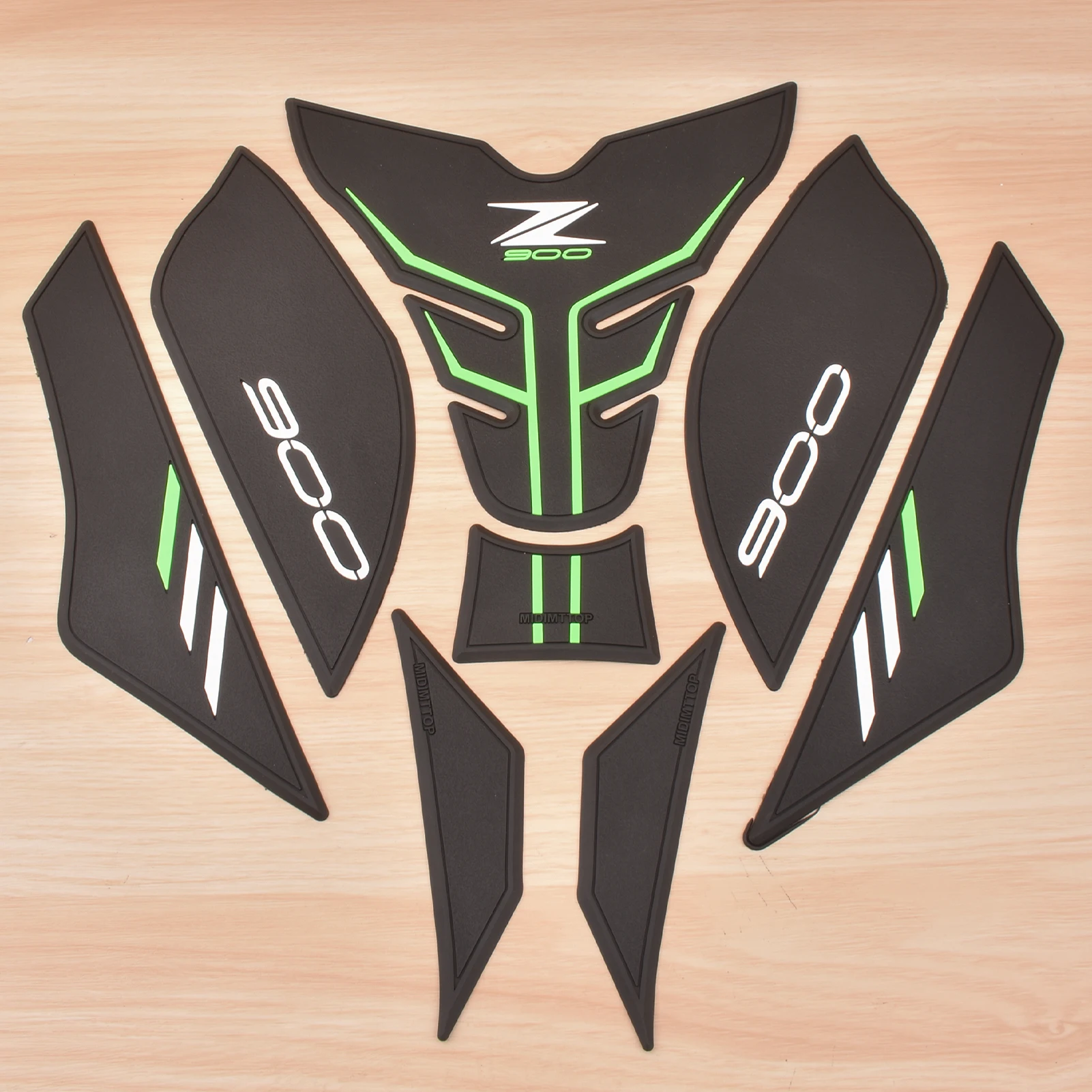 لكاواساكي Z900 2025 Z 900 الجانب خزان الوسادة النفط الغاز الوقود حامي غطاء ملصق مائي دراجة نارية ملصق الملحقات #6