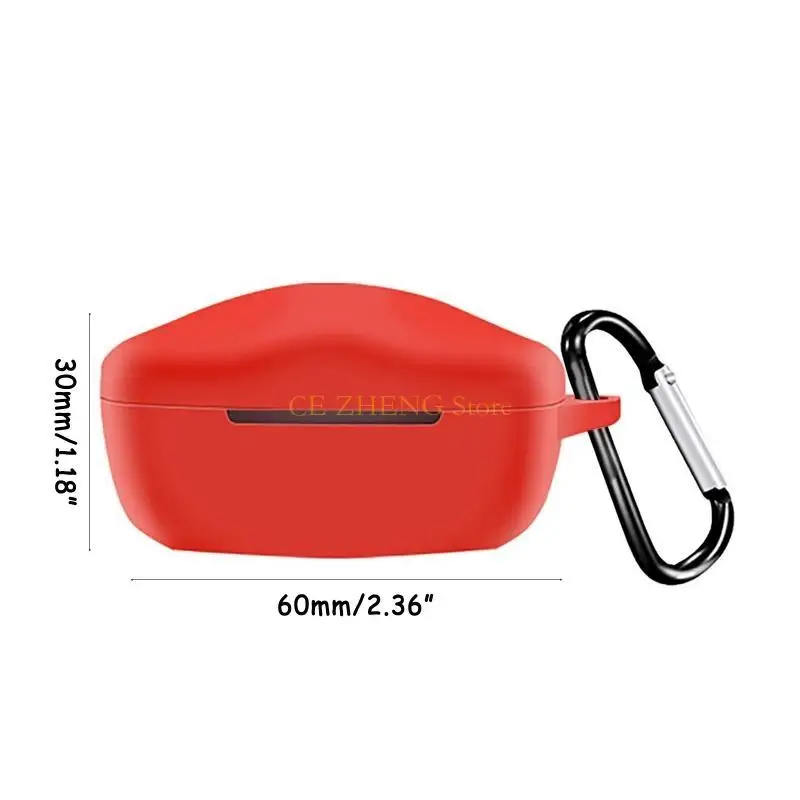 E56B Anti-Fall Silicone Earphone Protective for Case for QCY G1 Wireless Headphone