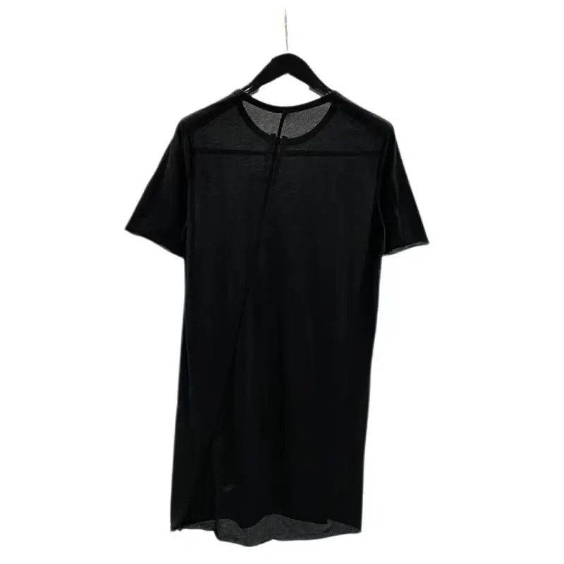 

Men Casual T Shirt Cotton Oversized Gothic Men's Tops Tees Summer Streetwear Black White Short Sleeved