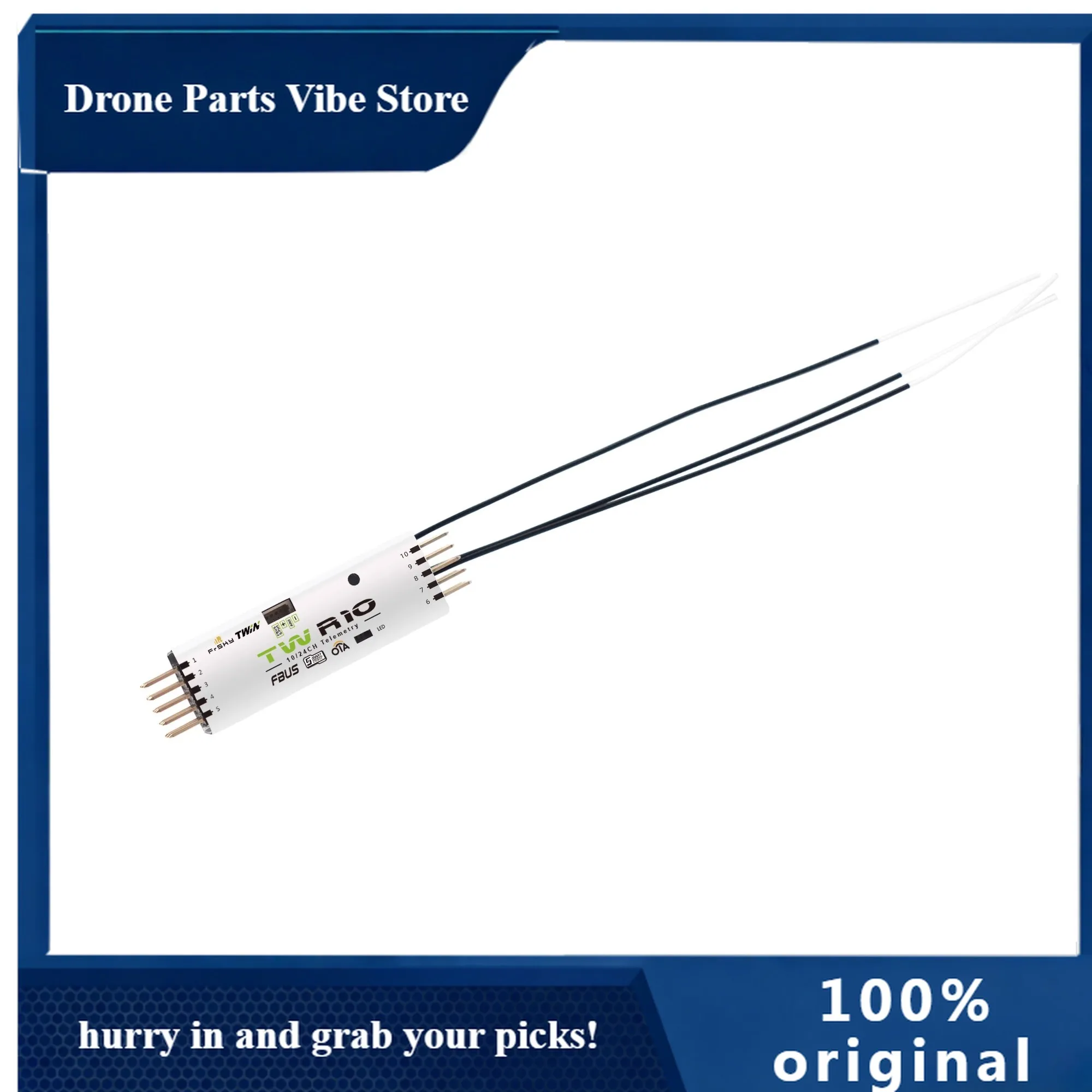 

APFrSky TW R10 Or SR10 Receiver Simultaneous Working Dual 2.4G TW Mode / TWIN For RC Model/Airplane Parts