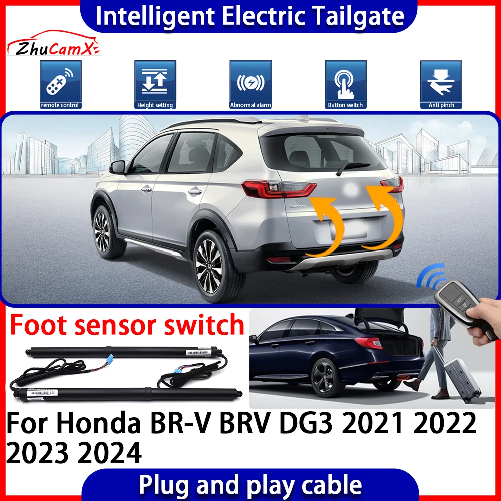 Car Automatic Lifting kit Opening Trunk Intelligent Electric Tail Gate Lift Tailgate for Honda BR-V BRV DG3 2021 2022 2023 2024