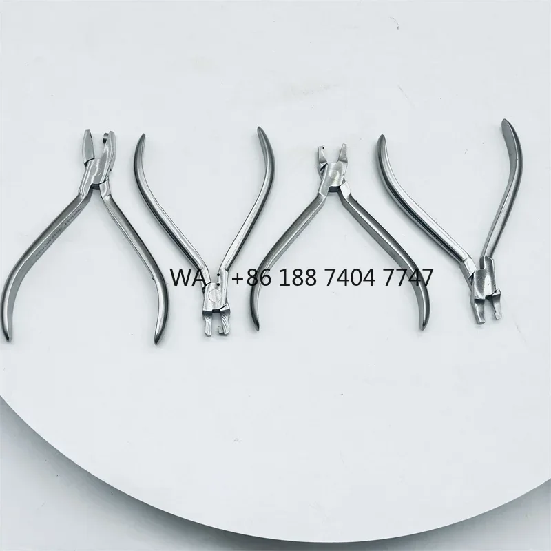 Dental Merison Instruments Invisible Orthodontic Forceps Set 4-piece set Be In Great Demand