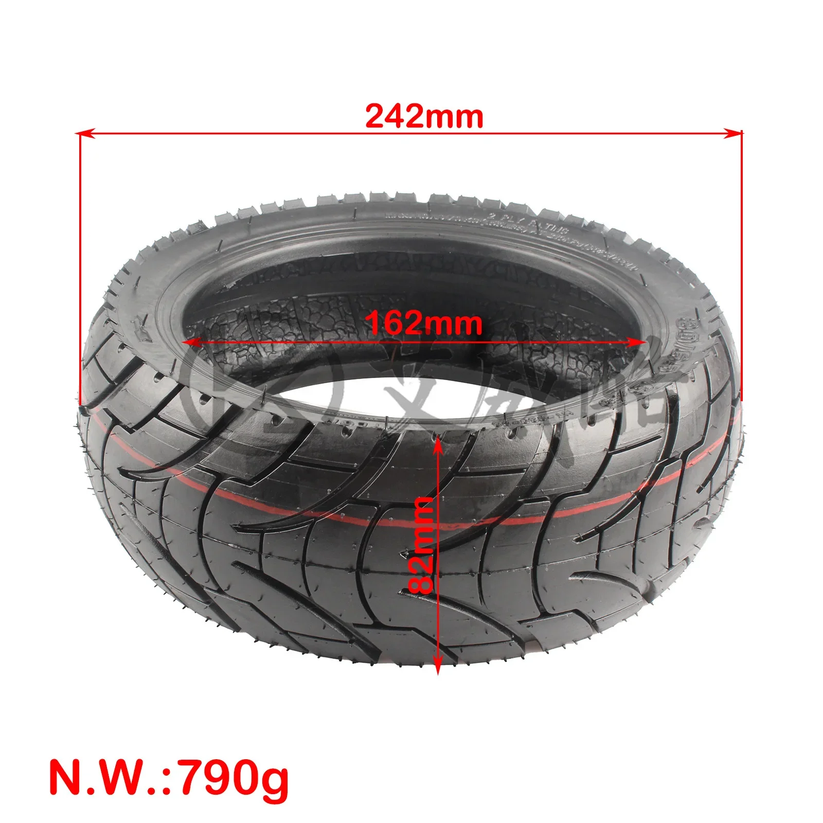 إطارات 80/65-6 لـ Dualtron VICTOR LUXURY EAGLE Speedway 4 5 Zero 10X Kugoo M4 10 بوصة دراجات كهربائية صغيرة