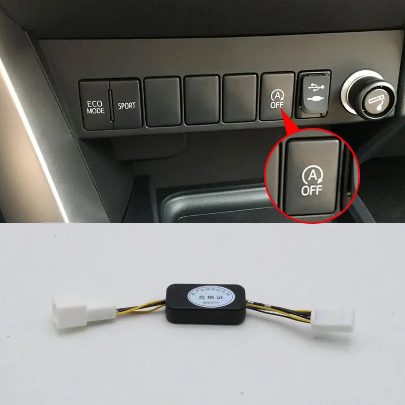 

For Toyota RAV4 Corolla Highlander 2016-2018 Car Automatic Stop Start Engine System Off Device Control Sensor