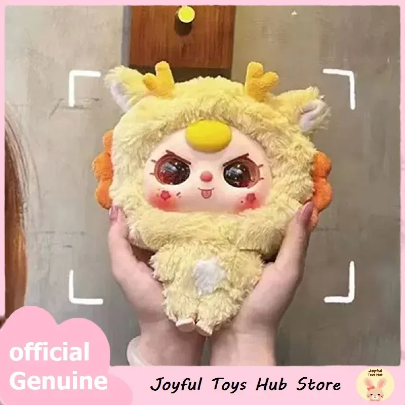 

Baby Three Big Head Baby Blind Box Trendy Kawaii Doll Zipper Bag Series Viny Plush Bag Mystery Box Children Birthday Gift Toys
