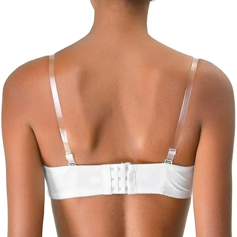 Neue klare BH-Träger unsichtbare Frauen transparente elastische BH-Gürtel Schulter gurte verstellbare Unterwäsche intim iert Accessoires PC