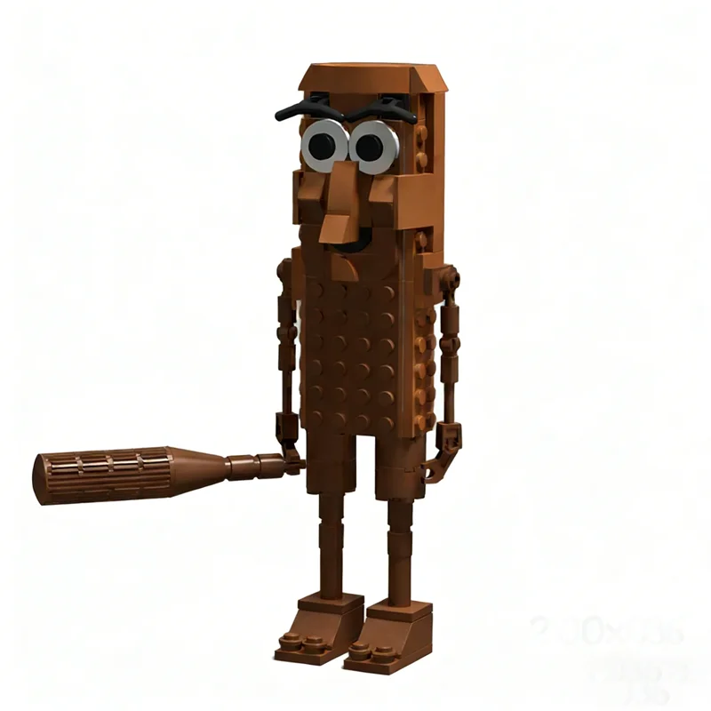 ตัวต่อ MOC Creator Tung Sahur แบบอิตาเลียน 129 ชิ้น ชุดประกอบโมเดล ของเล่น DIY ของขวัญคริสต์มาส ไอเดียสร้างสรรค์