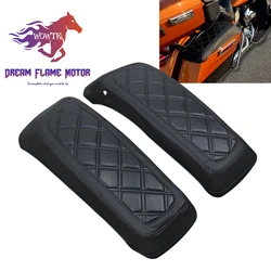 Touring Hard Saddlebags Lid Covers Motorcycles Waterproof For Harley Road King FLHR Electra Street Glide FLHX 14-23 CVO Limited