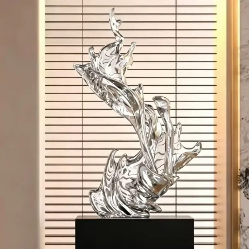 Creative Modern Resin Garden Sculpture Luxury Grand Statue Fiberglass Decorative Art for Home Hotel