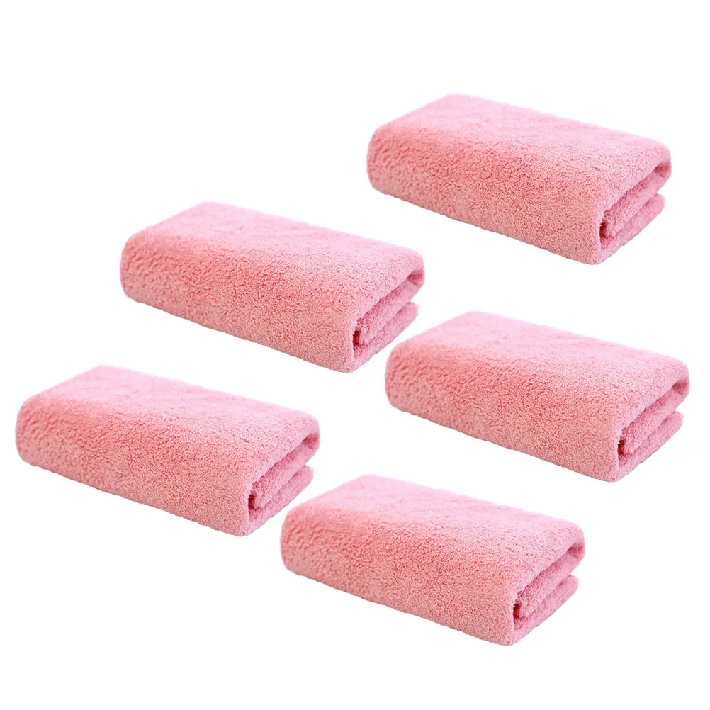 Toalla de microfibra para lavado de cara, paño de limpieza para mujeres, toalla facial para lavado de cara, portátil, para viajes, uso doméstico, 5 uds.