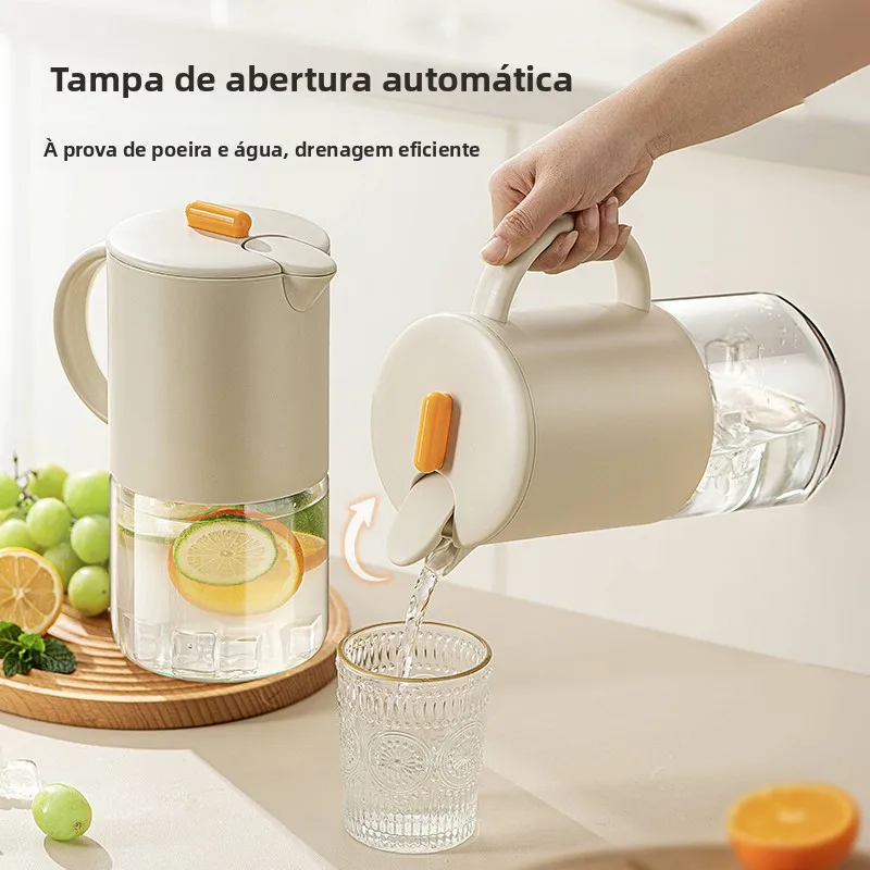 large-capacity-glass-cold-water-pot-food-grade-for-tea-brewing-and-fruit-juice-storage-home-use-auto-open-and-close