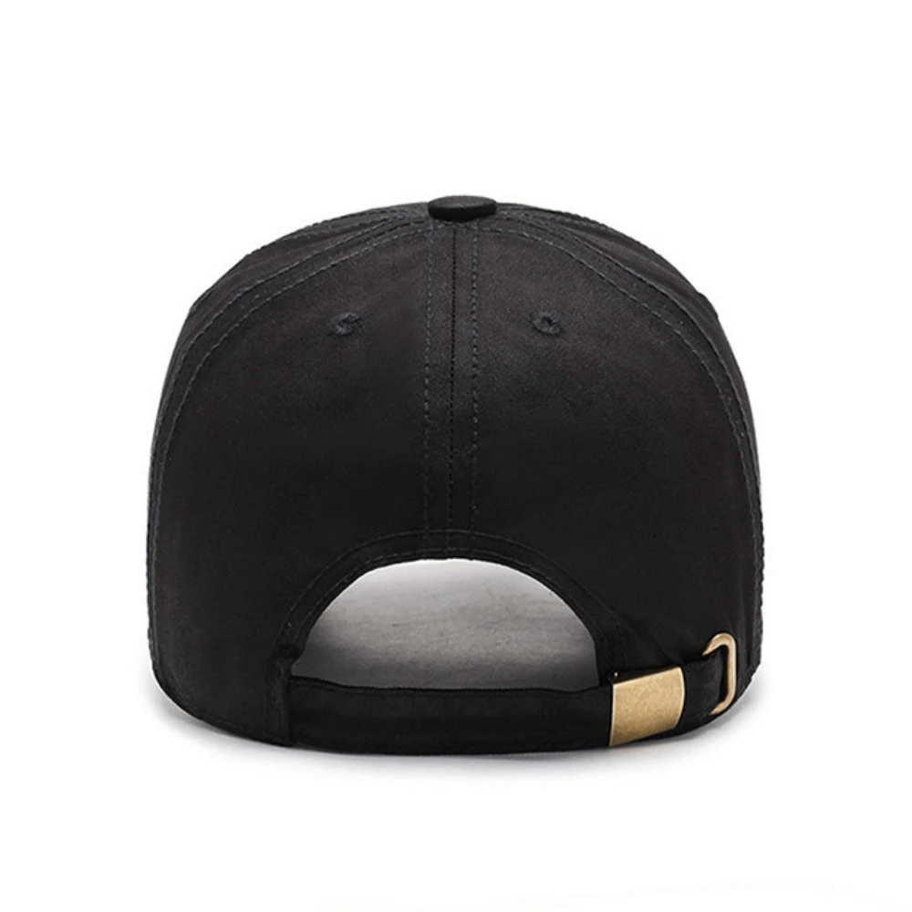 Baseballkappen mit dreifach horizontalen Sticklinien, Frühling und Herbst, verstellbare Freizeithüte für den Außenbereich, Sonnenschutzhut – Detail 9