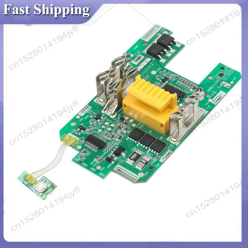 -ABDH 2X BL1890 علبة بطارية ليثيوم PCB شحن حماية لوحة دوائر كهربائية شل صندوق ل 18 فولت 9.0Ah 18650 -15